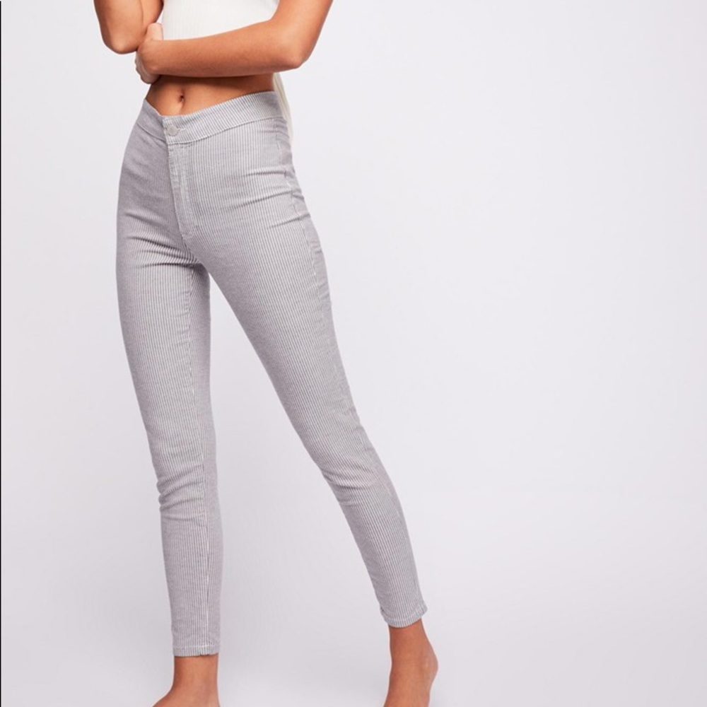 Free People Striped Pants
